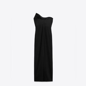 Zara Strapless Maxi Dress